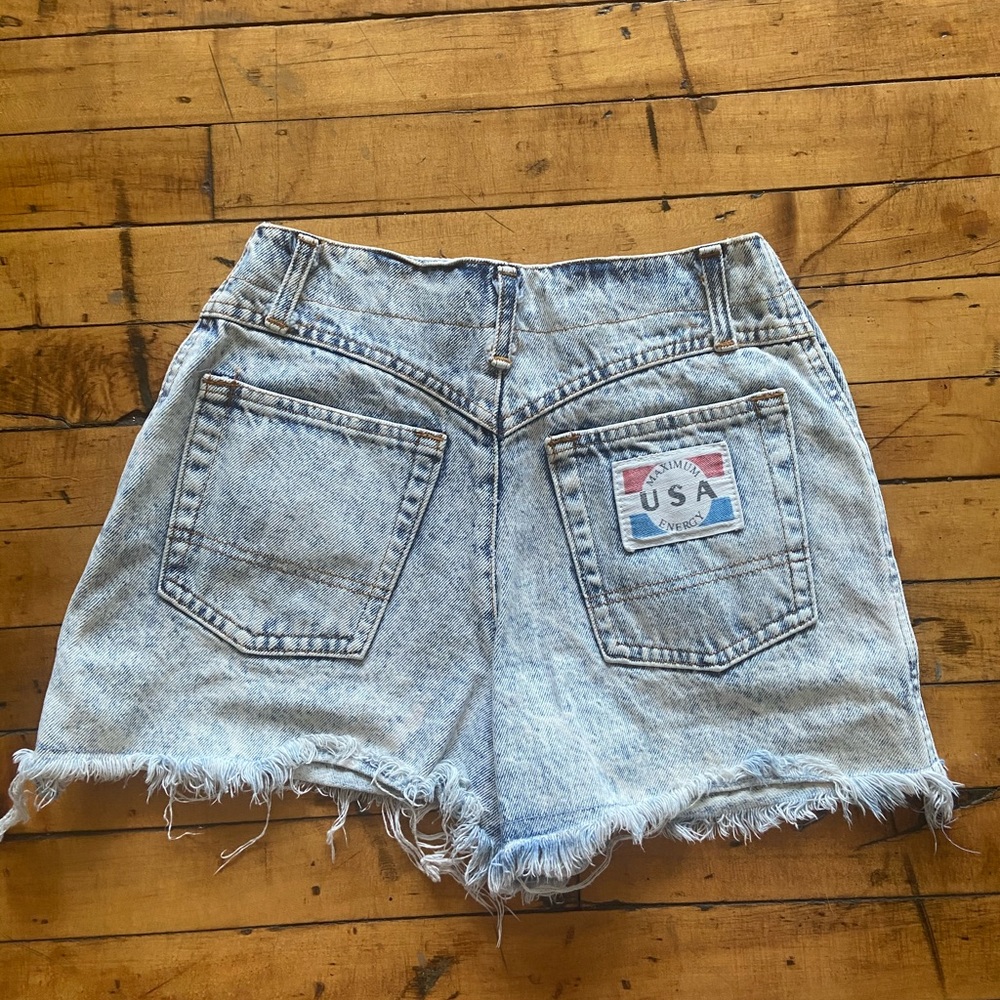 Vintage 80s/90s Maximum Energy Cutoff Shorts